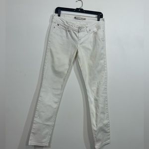 Levi’s Demi Curve White Skinny Jeans Women’s Juniors Size 9/29